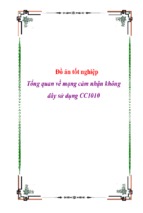 Tổng quan về mạng cảm nhận không dây sử dụng cc1010