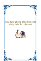 Xây dựng phòng phân tích chất lượng thức ăn chăn nuôi