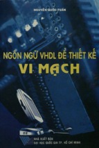 Ngôn ngữ vhdl để thiết kế vi mạch  nguyễn quốc tuấn