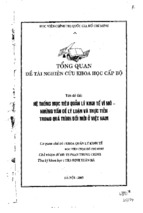 Hệ thống mục tiêu quản lý kinh tế vĩ mô  những vấn đề lý luận và thực tiễn trong quá trình đổi mới ở việt nam  phan trung chính 