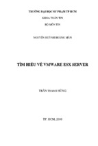 đồ án tốt nghiệp tìm hiểu về vmware esx server