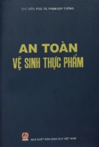 An toàn vệ sinh thực phẩm  phạm duy tường (chủ biên) và những người khác