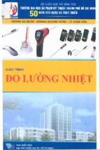 Giáo trình đo lường nhiệt  hoàng an quốc