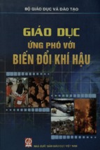 Giáo dục ứng phó với biến đổi khí hậu  lê văn khoa (chủ biên) và các tác giả khác