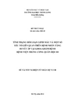 Tình trạng rối loạn lipid máu và một số yếu tố liên quan trên bệnh nhân tăng huyết áp tại khoa khám bệnh bệnh viện trung ương qđ 108