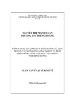 Nâng cao sự hài lòng của khách hàng sử dụng dịch vụ tại ngân hàng nông nghiệp và phát triển nông thôn việt nam – chi nhánh tỉnh bình dương