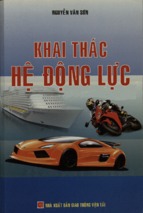 Khai thác hệ động lực  nguyễn văn sơn