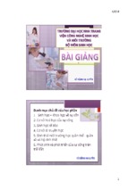 Bài giảng sinh học đại cương