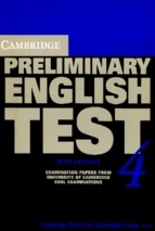 Cambridge preliminary english test 4.  by cambridge esol., student's book with answers
