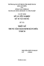 Luận văn thiết kế trung tâm giám định hàng hóa tp.hồ chí minh