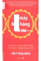 Cỗ máy bán hàng tối ưu