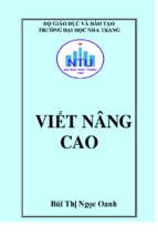 Thực hành viết nâng cao  bùi thị ngọc oanh