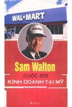 Sam walton  cuộc đời kinh doanh tại mỹ  sam walton, john huey