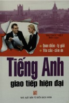 Tiếng anh giao tiếp hiện đại  tri thức việt