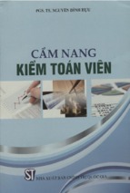 Cẩm nang kiểm toán viên  nguyễn đình hự