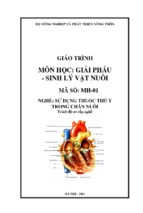 Gt modun 01   giải phẫu sinh lý vật nuôi