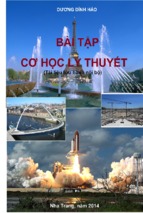 Bài tập cơ học lý thuyết