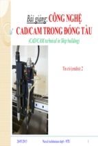 Công nghệ cad,cam trong đóng tàu