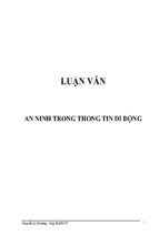 An ninh trong thong tin di động