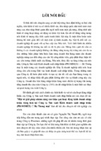 Luận văn một số giải pháp nhằm nâng cao hiệu quả hoạt động kinh doanh nhập khẩu hàng hoá tại công ty sản xuất kinh doanh xnk (prosimex) bộ tm