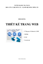 Thiết kế trang web