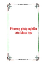 Hương pháp nghiên cứu khoa học