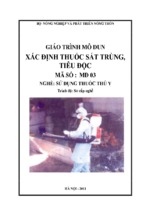 Gt mo dun 03   xac dinh thuoc sat trung, tieu doc