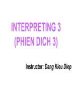 Interpreting 3