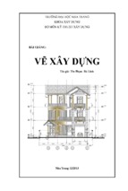 Bài giảng vẽ xây dựng