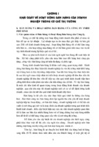 Luận văn giải pháp nhằm đẩy mạnh hoạt động bán hàng ở công ty tnhh và thương mại phú bình