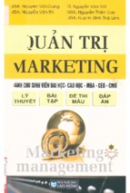 Quản trị marketing  dùng cho sinh viên đại học   cao học   mba   ceo   cmo  nguyễn văn dung và các tác giả khác