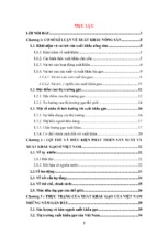Luận văn phân tích các nhân tố ảnh hưởng tới hoạt động xuất khẩu gạo của việt nam