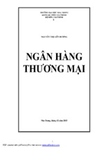 Ngân hàng thương mại  nguyễn thị liên hương