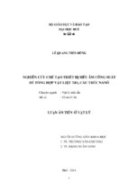 Nghiên cứu chế tạo thiết bị siêu âm công suất để tổng hợp vật liệu tio2 cấu trúc nanô