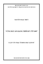 Vùng đất an giang thời kỳ 1757   1867