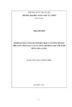 đánh giá khả năng dự báo quỹ đạo và cường độ bão trên biển đông hạn 5 ngày bằng mô hình wrf với sơ đồ đồng hóa letkf