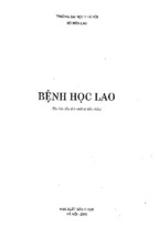 Tài liệu bệnh học lao