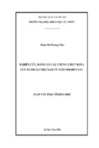 Nghiên cứu, đánh giá các chủng virut rota lưu hành tại việt nam từ năm 1988 đến nay