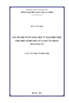 Hấp thụ phi tuyến sóng điện từ mạnh biến điệu theo biên độ bởi điện tử giam cầm trong hố lượng tử