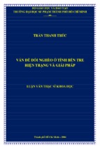 Vấn đề đói nghèo ở tỉnh bến tre hiện trạng và giải pháp