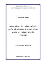 Chính sách của chính phủ đức quốc xã đối với các cộng đồng người do thái ở châu âu (1933   1945)