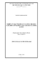 Nghiên cứu đặc tính hóa lý của màng thụ động cr(iii) trên lớp mạ kẽm và khả năng bảo vệ chống ăn mòn