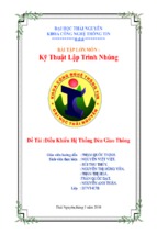 điều khiển hệ thống đèn giao thông