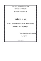 ủy ban tham mưu quân sự   từ hiến chương đến thực tiễn hoạt động