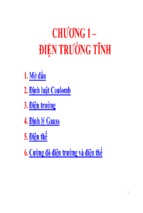 [VẬT LÝ 1]  bài giảng  thầy Thông