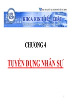 Bài giảng quản trị nguồn nhân lực chương 4   tskh. phạm đức chính