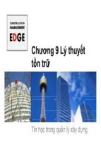 Bài giảng tin học trong quản lý xây dựng chương 9   ths. đỗ thị xuân lan