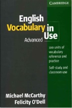 English vocabulary in use advanced (with answers)