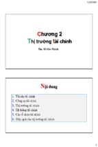 Bài giảng tiền tệ ngân hàng chương 2