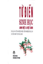 Từ điển sinh học anh   việt, việt   anh